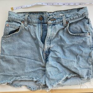 Vintage Levi’s Jean Cutoffs - Orange tag